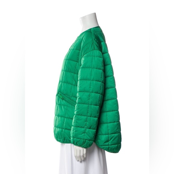Rebecca Minkoff Green Quilted Jean Jacket - Picture 3 of 3